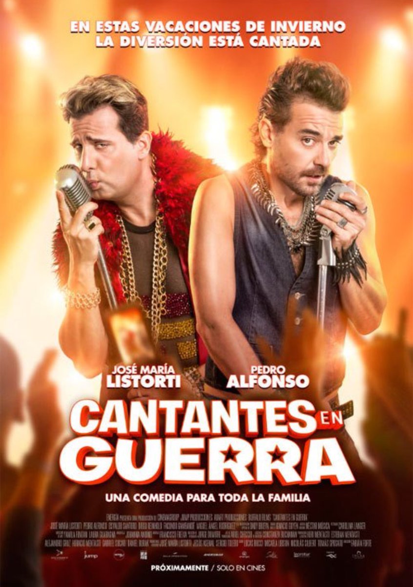 vazqueznico's tweet photo. Lo mejor para hoy #CantantesEnGuerra Rompanla! 
👊🏻💥 Abrazo grande! @pedroalfonsoo @SoyListorti y todo ese equipazo! https://t.co/VGgwCSGgOo