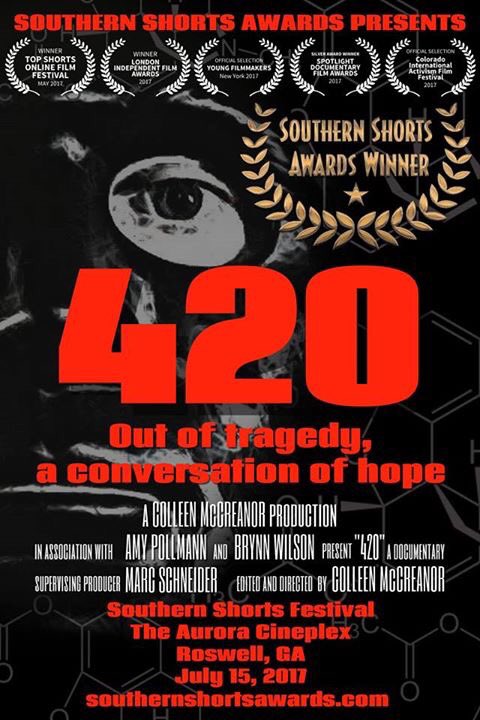 documentary420's tweet image. Screening Sat June 15 at Southern Shorts Awards at the @AuroraCineplex in Roswell @MPetchenikWSB @AlpharettaDPS @northfulton @NDGAnews
