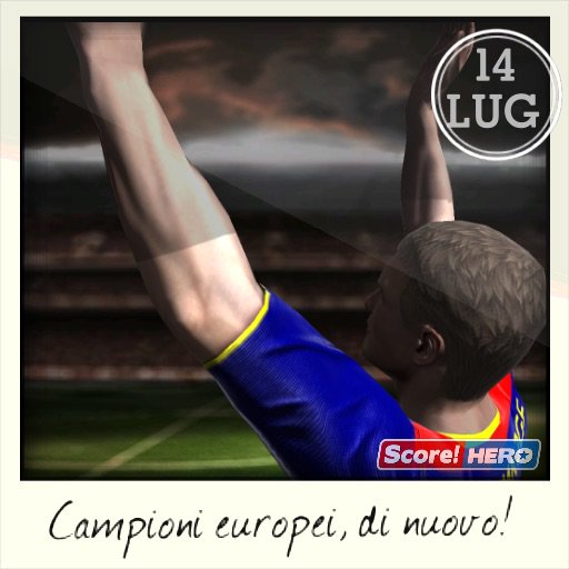 Y57sH's tweet photo. Campioni europei, di nuovo! #scorehero https://t.co/55mi0oDj31 https://t.co/txveFT0KgD