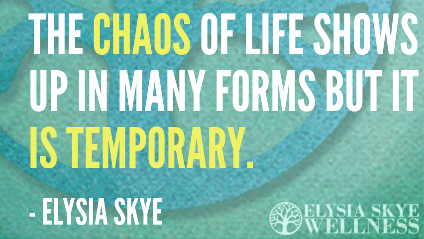 ElysiaSkye's tweet photo. The chaos of life is temporary. #Mindfulness #Meditation #FocusOnGratitude https://t.co/KjurL0nLRz
