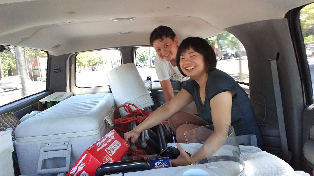 All packed up for Gather Oak Park!