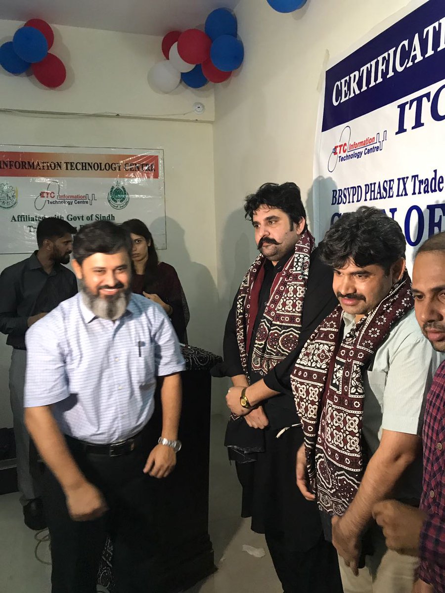 MirYasirPPP's tweet image. Attended certificate distribution ceremony of #BBSYDP as a chief guest on behalf of honorable #MoulaBuxChandio at #ITC Hyd.
@BBhuttoZardari