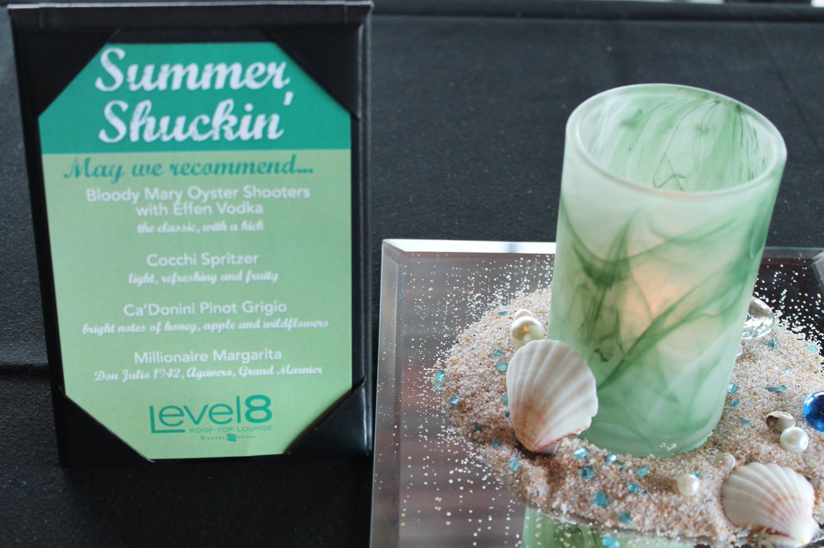 Level8Lounge's tweet image. Music, Fresh Oysters, Cocchi Spritzers, Bloody Mary Oyster Shooters = Great vibe up here! Thank you Panacea Oysters :)