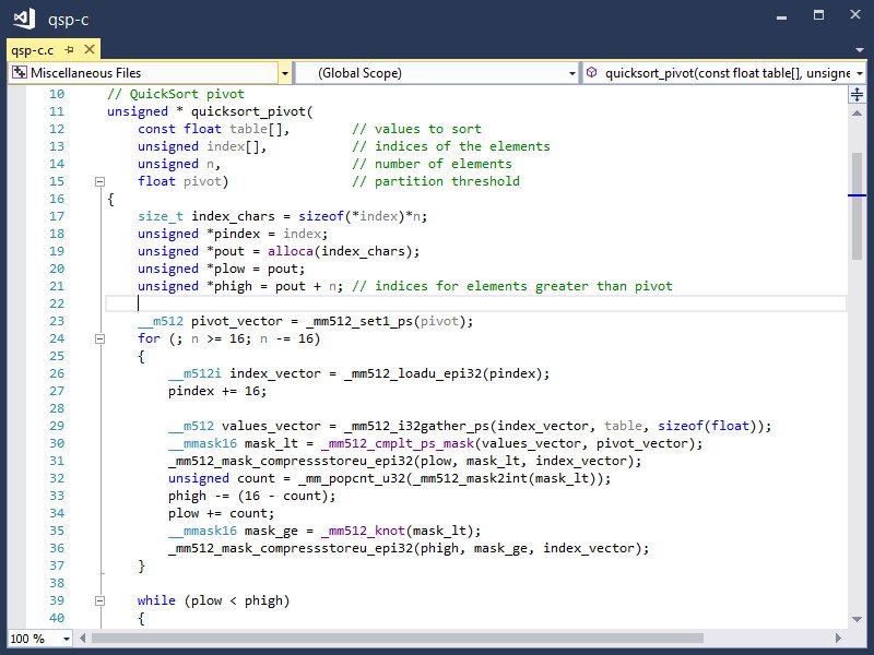Explore @Intel Advanced Vector Extensions 512 (Intel AVX-512) w/  support for #VS2017 (& debugger), #CPP, & #MASM - https://blogs.msdn.microsoft.com/vcblog/2017/07/11/microsoft-visual-studio-2017-supports-intel-avx-512/
