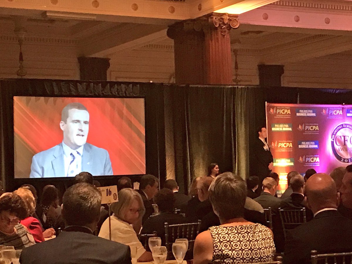 UrbanEngineers's tweet photo. Congrats to Urban's Bernard Carolan on being named a 2017 #PBJCFO Of the Year, and thanks to Ron Swerdon for accepting on his behalf! https://t.co/icOMK1kYES