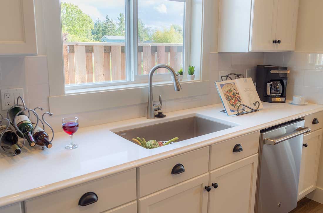 How stunning is this kitchen by @LegendHomes? Kemper cabinetry, <a href="/CambriaQuartz/">Cambria Quartz</a> countertops, hardware &amp; installation provided by <a href="/parrcabinet/">Parr Cabinet</a>