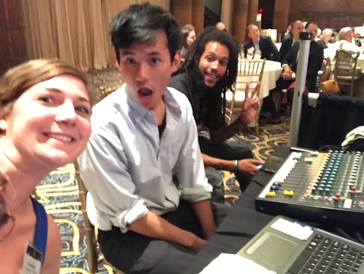 NewsBurd's tweet photo. the a/v team at #pbjcfo!!
crushing it π»πΉπ€π§ https://t.co/7uihZIunvF