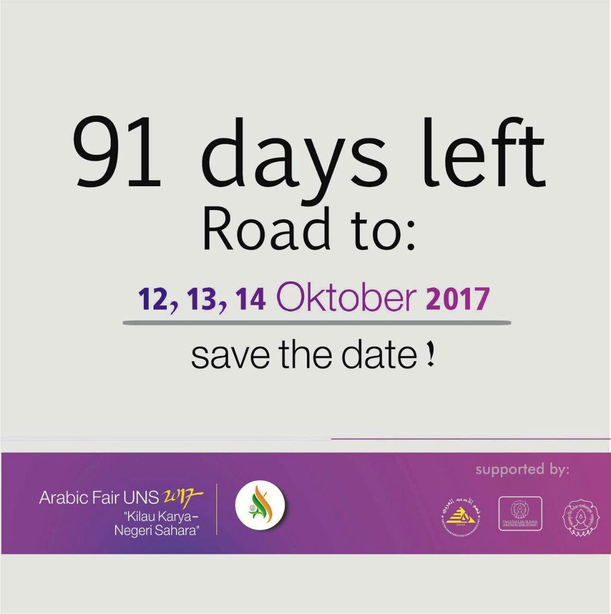 arabicfairuns's tweet photo. Ingat ingat AF sebentar lagi 😱
Kapan ? 91 hari 😍 tunggu ajaa guys https://t.co/5xGCGRoPeW