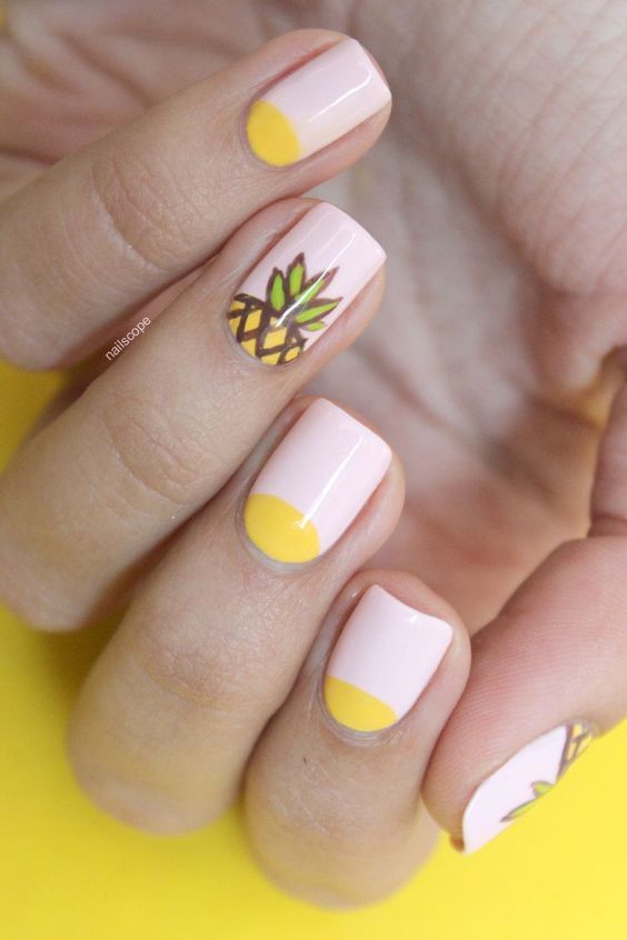 250+ Pineapple Nails Stock Photos, Pictures & Royalty-Free Images - iStock
