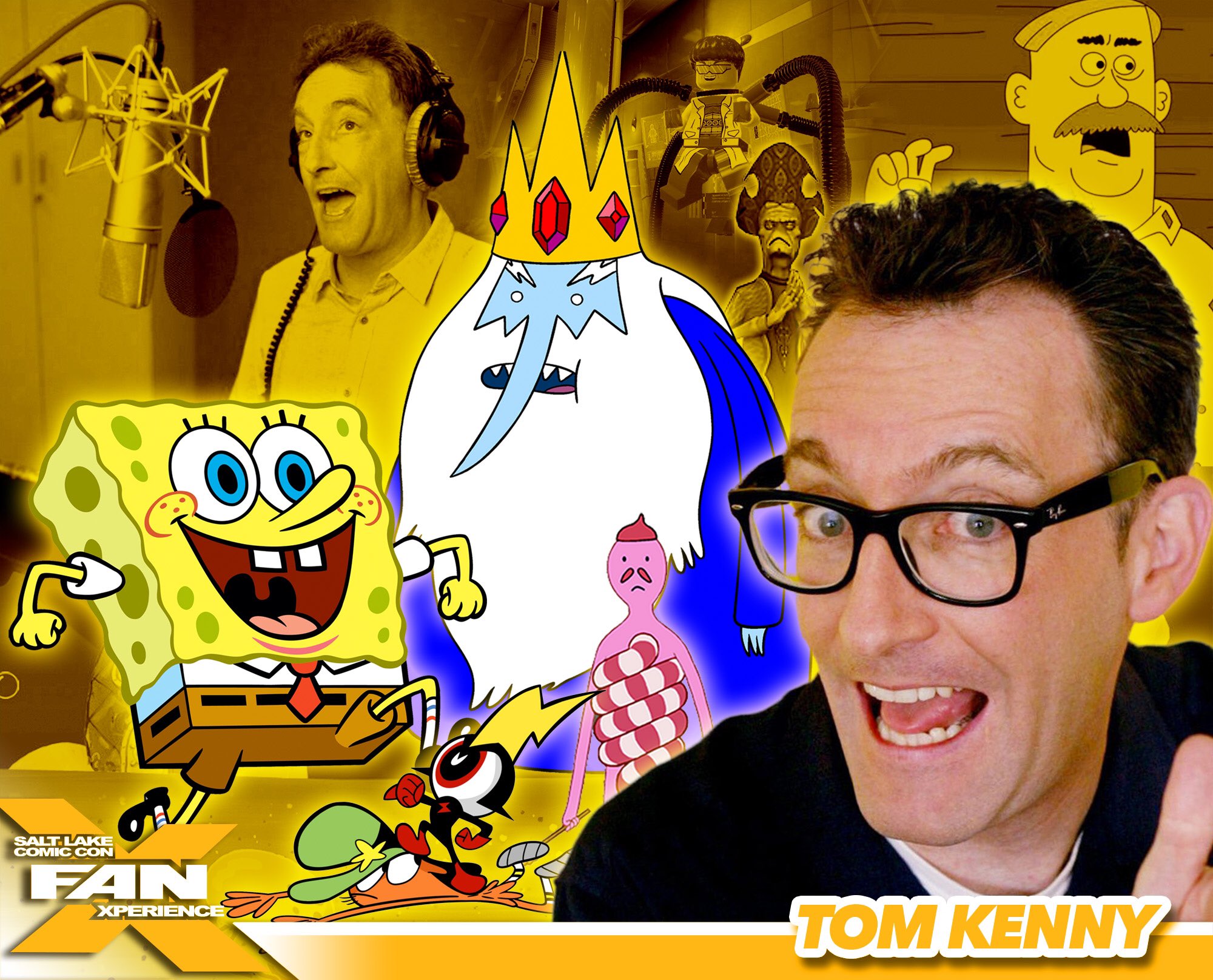    Happy birthday to the awesome Tom Kenny! The man of many voices! 