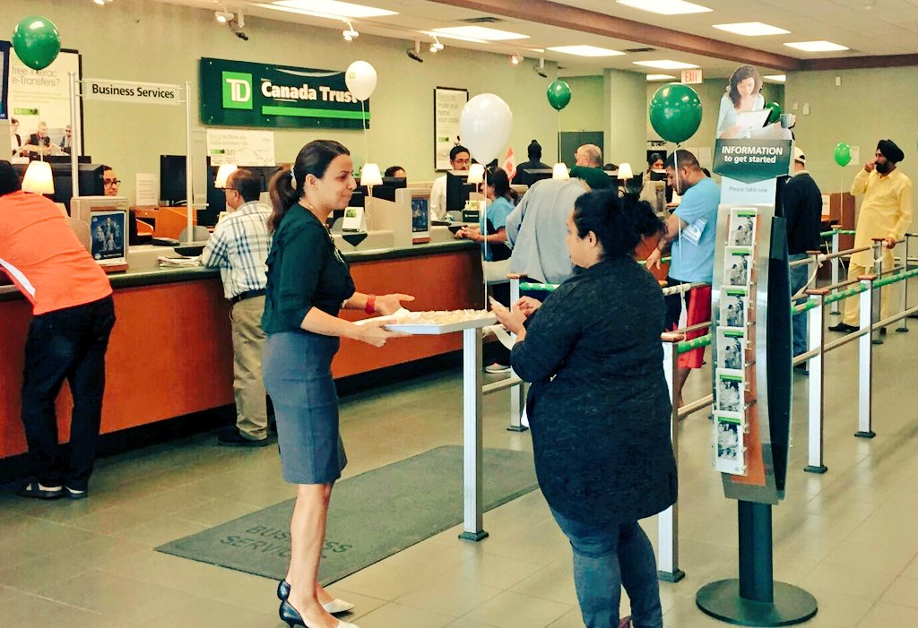 GaryAulakh_TD's tweet photo. Celebrating our amazing customers & cheers to the amazing team that serves them so proudly! #AppreciationDay #TDThanksYou #DeltaLions #TD https://t.co/qPkAfAx11S