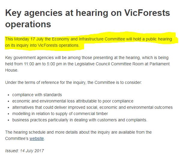 EnviroVic's tweet photo. Public hearing into rogue logging &amp; destruction by @VicForestsComms this Monday!!

Details here >> https://t.co/mOSmW7VZQj #GFNP #SaveKuark https://t.co/ZNoW6tfN58