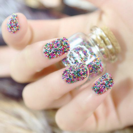 To have a colorful life. Why not?  🌈🌈   #nailart   #naildesign  #beauty