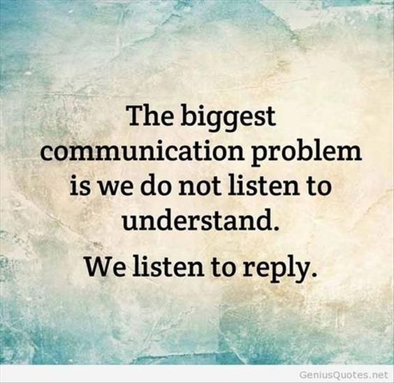 marshawright's tweet image. Next time you listen, make sure to understand, not only to reply! 
#communication #listen #success #lifestyle #future 👂👂👂