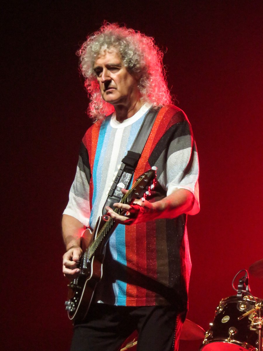 Guitarist #BrianMay  #Queen  <a href="/KansasCity/">Kansas City</a> #SprintCenter 7-9-17 <a href="/DrBrianMay/">Dr. Brian May</a> <a href="/OfficialRMT/">Roger Taylor</a> <a href="/adamlambert/">ADAM LAMBERT</a> <a href="/QueenWillRock/">Queen</a> #RogerTaylor <a href="/AdamLambert/">ADAM LAMBERT</a>