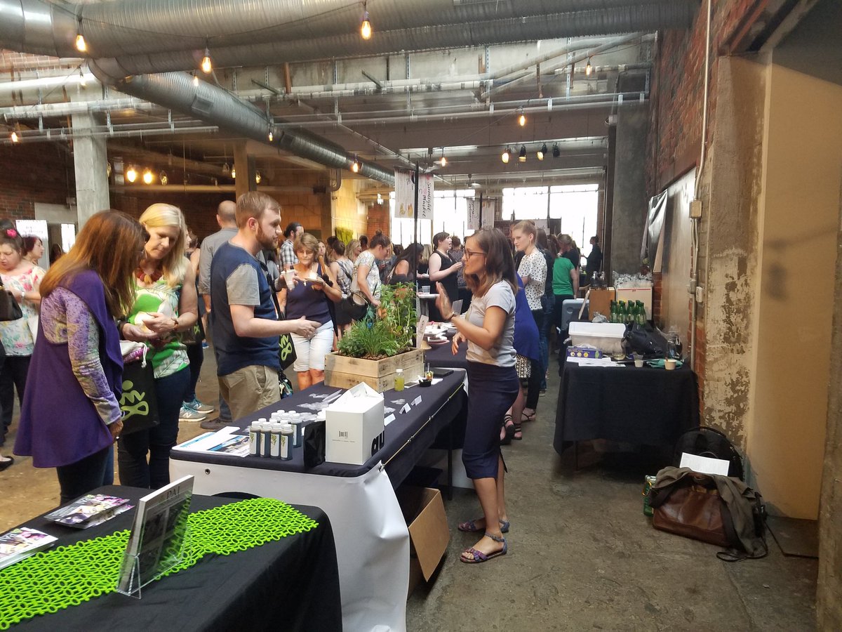 Healthy Bites was a blast, we talked to so many awesome people! Proud to call this home #ColumbusOhio 
#growyourown #local #HealthyLiving