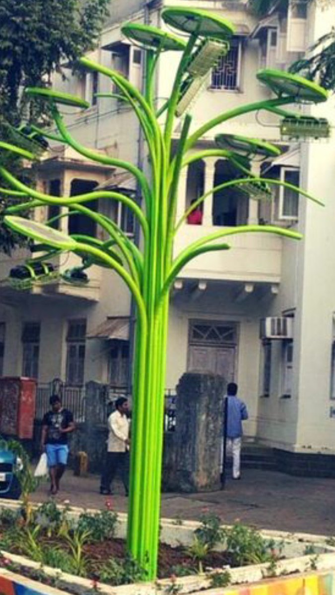 _shivamk_'s tweet image. #SolarTrees #Mumbai