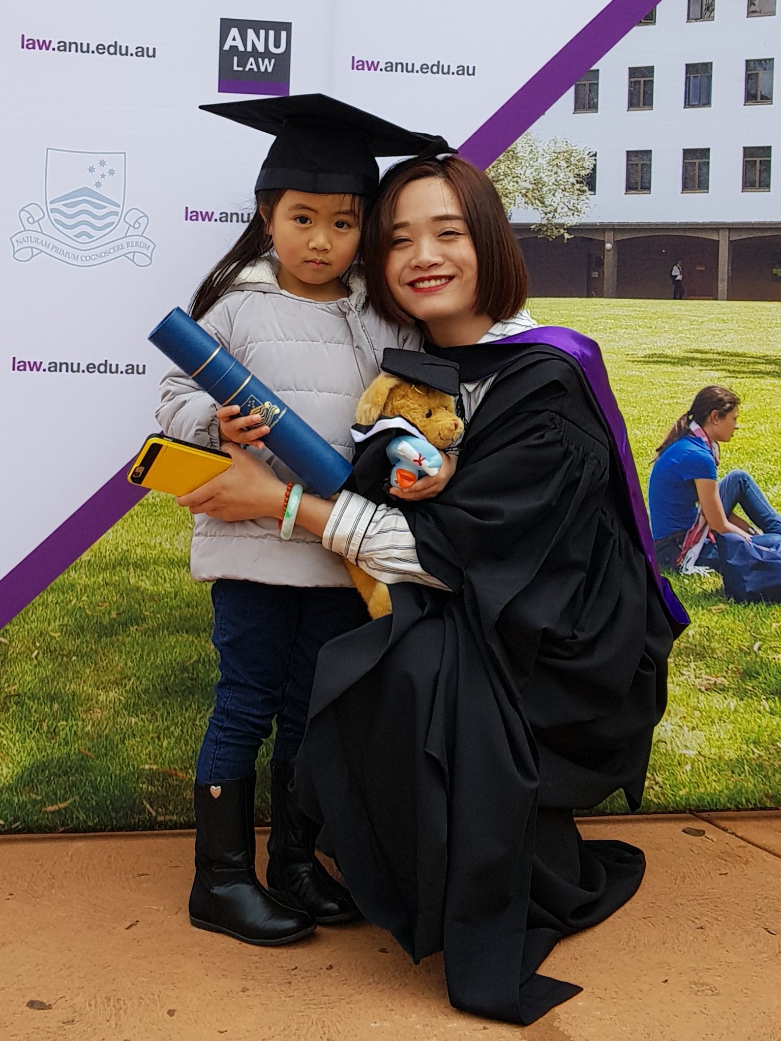 Anu graduation clearance gown
