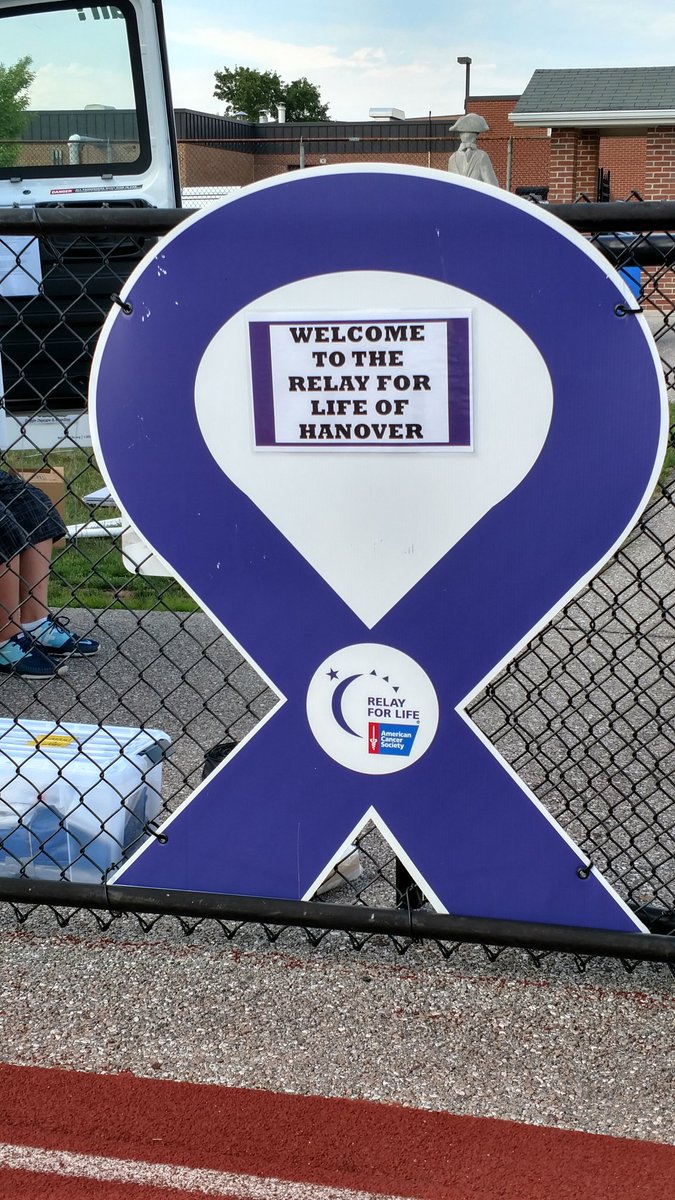 #FightCancer at the 2017 Relay For Life of Hanover noon Fri. to noon Sat. at New Oxford H.S.