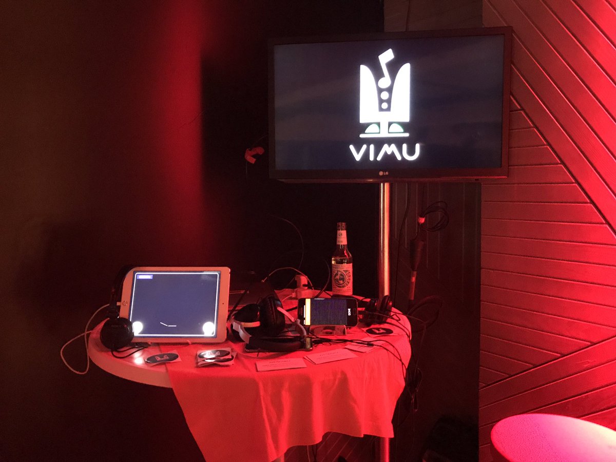 aitokaiku's tweet photo. All set up at the #HybridMusicLab at #TOA17. Come by and play with all our new toys. Thx to @MusicTechDE @BMC_Berlin @clubcommission https://t.co/5WzGldFNKH