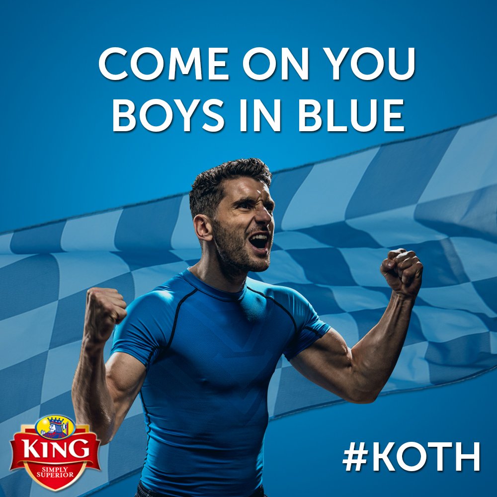 King will be cheering for the Dubs in the All Ireland Semi Final tomorrow! #COYBIB #KingOfTheHill