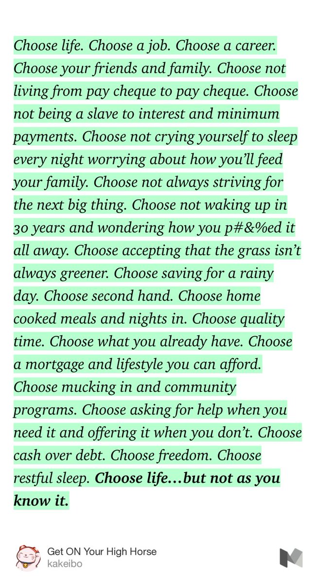 Puzzlingpieces's tweet image. “Get ON Your High Horse” — @Puzzlingpieces medium.com/@kakeibo/get-o… #SocEnt