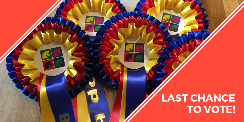 EquineCreatives's tweet photo. Voting in the #Equestrian Creative Network Awards closes TODAY!

https://t.co/Y8kULXn4y1 #247equestrian #equinehour #horsehour #marketing https://t.co/hLsorHY9HY