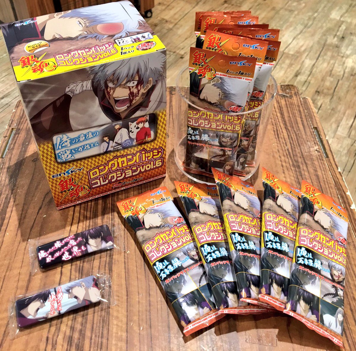 ☆予約商品入荷情報☆ 『銀魂』 ロングカンバッジコレクションvol.6 1