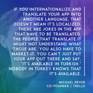 You can't just translate your app into another language &amp; call it localized. You have to market it in that country. buff.ly/2tOK4VP