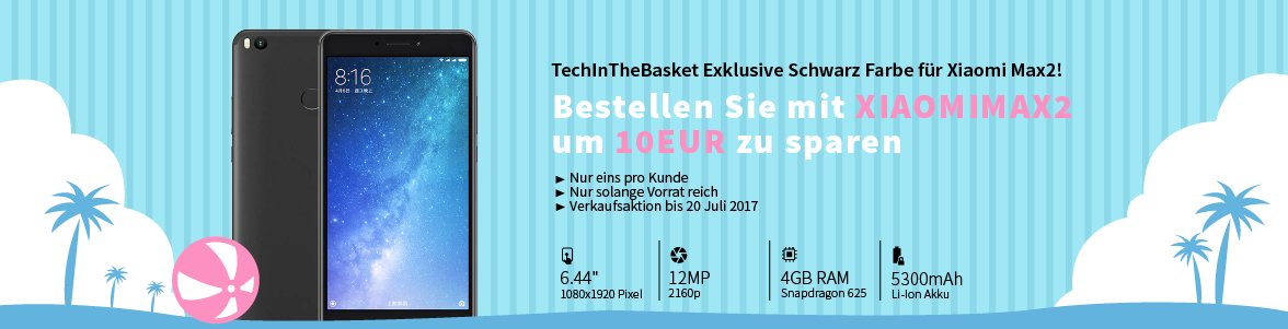 TITB_DE's tweet photo. TechInTheBasket Exklusive Schwarz Farbe für Xiaomi Max2!
>>> https://t.co/T65aBctpfi https://t.co/etUxkNCn7A