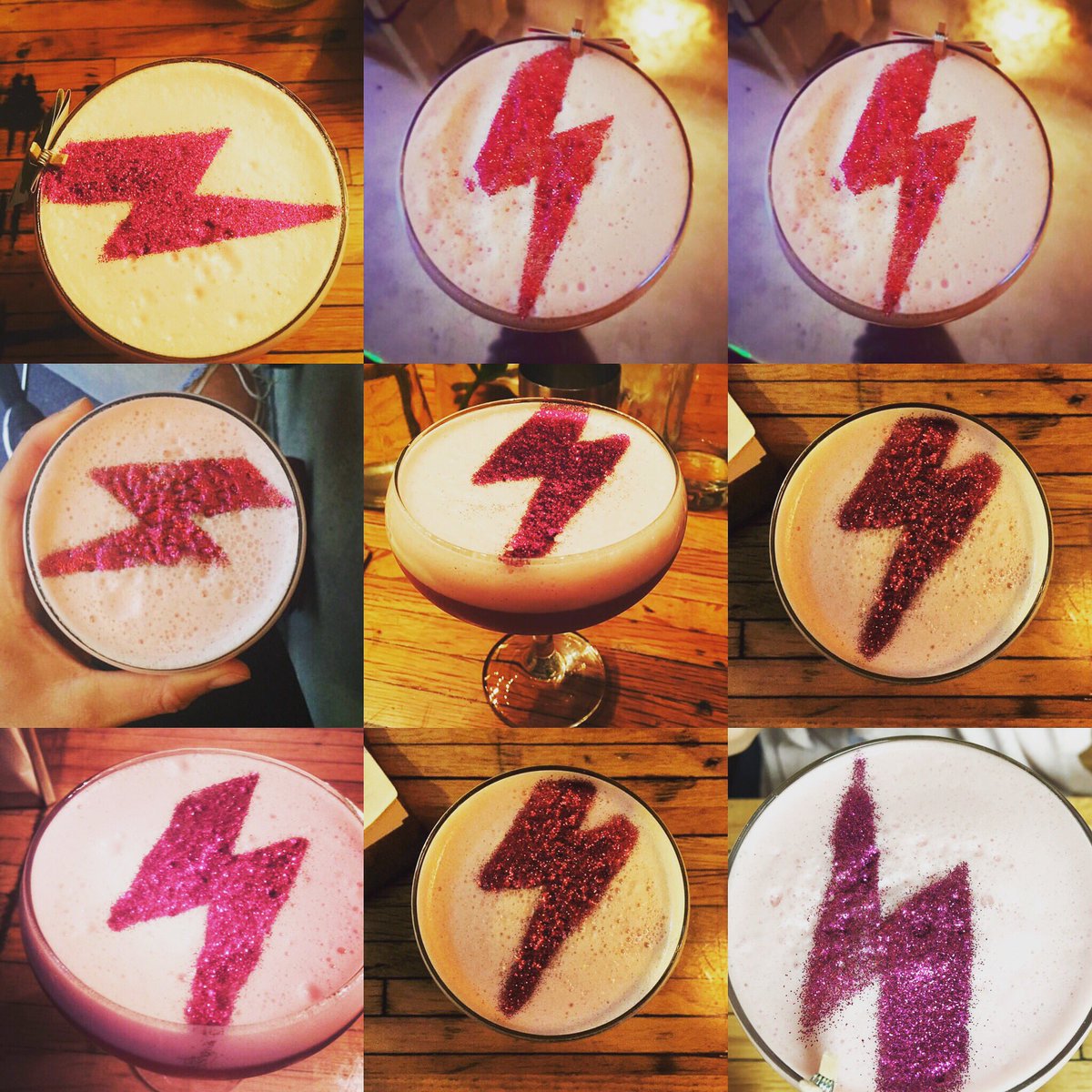 threeeightfour's tweet image. H A P P Y   H O U R  tonight (and every weekday), 2-4-1 on our menu cocktails 5-8pm, that's 2 Ziggy Stardust + 2 @brixtonpound for £8.50 😵🍸🎉
