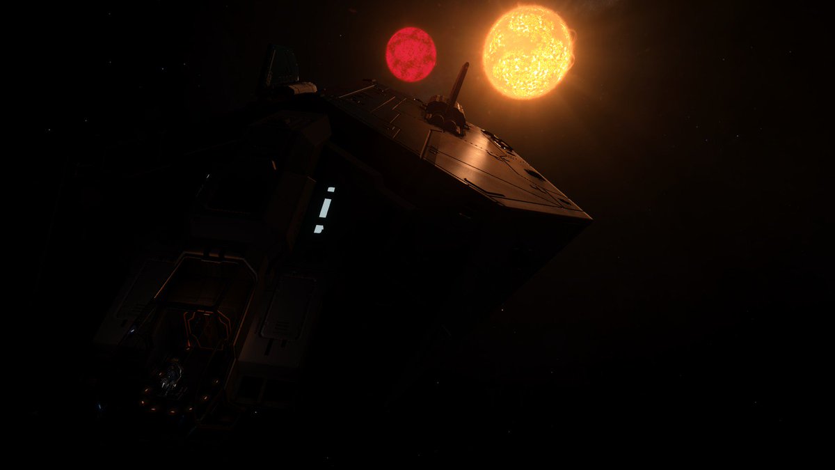 GranduSevilla's tweet image. Maravillas del universo y de nuestra Via lactea #Binarysystem #EliteDangerous @EliteDangerousE @EDangerousESP