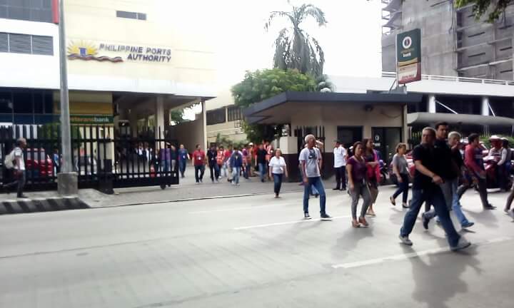 jochellaaa's tweet image. At Philippine Ports Authority #MMShakeDrill