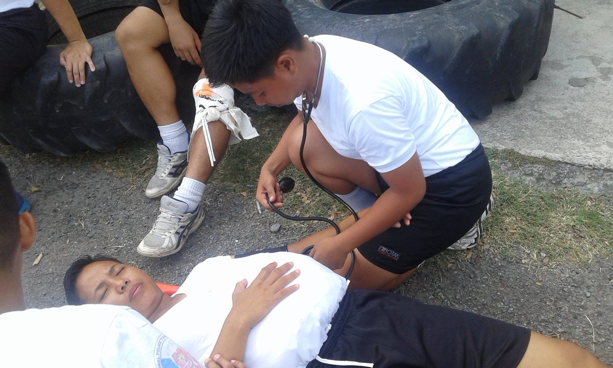 jochellaaa's tweet image. Happening now at camp baong diwa #MMShakeDrill