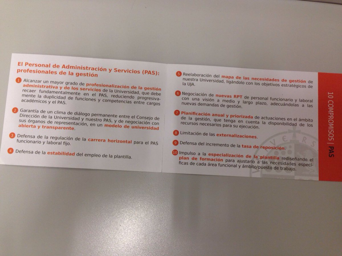 PasPrecarioUja's tweet photo. .@horajaen @20m @juangomezUJA nos deja muy confundidos y decepcionados, el compromiso nº4 quedó en papel mojado #concursoposicion https://t.co/V3D8zRabDS