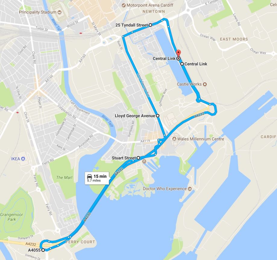 slosh66's tweet photo. #bbcf1 alternative British Grand Prix? How about Cardiff bay? 5.7 mile street circuit with a tunnel! https://t.co/g2ML8siL7s