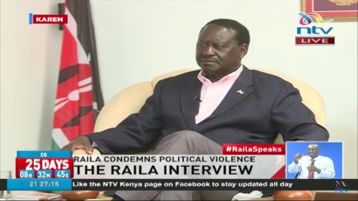 ntvkenya's tweet photo. I want to be a servant of the Kenyan people - Raila Odinga https://t.co/6zNPN22vsq #RailaSpeaks https://t.co/YXE57KpfoM