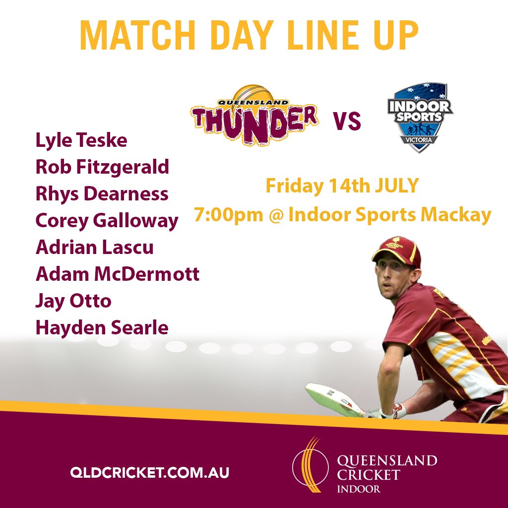 Qld Indoor Cricket tweet media