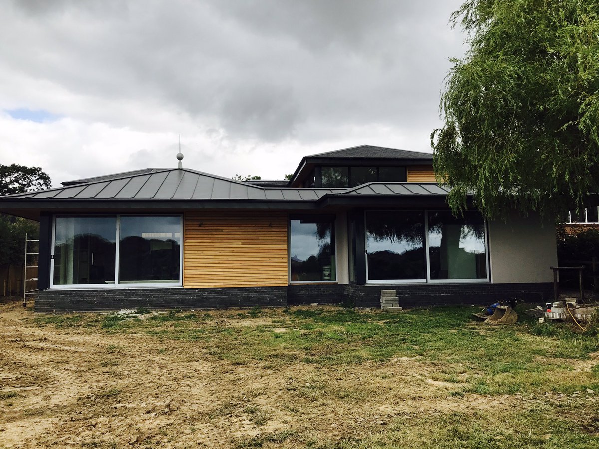 crsrendering's tweet image. A grey sky this morning to match the grey render for our final check at this @StreifUK site in West Sussex this morning #render #newhome