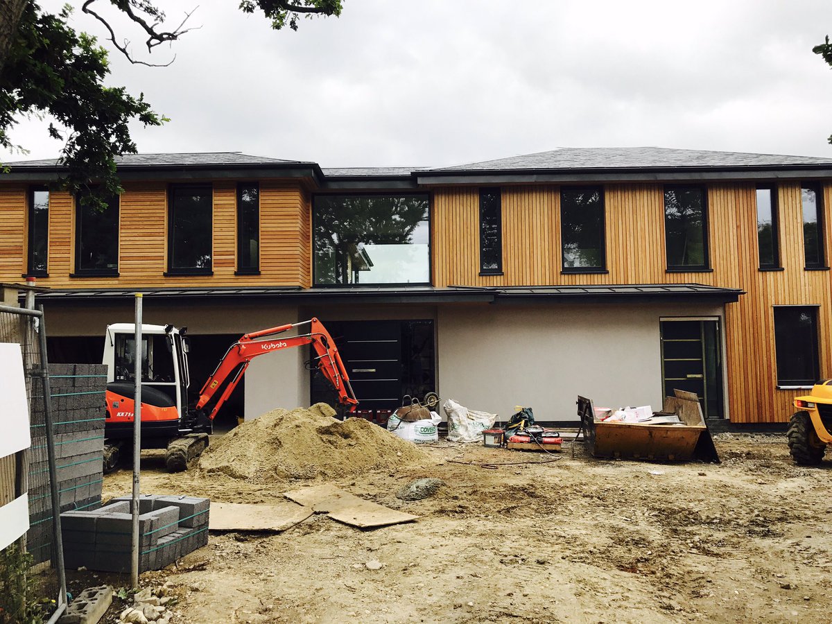 crsrendering's tweet image. A grey sky this morning to match the grey render for our final check at this @StreifUK site in West Sussex this morning #render #newhome