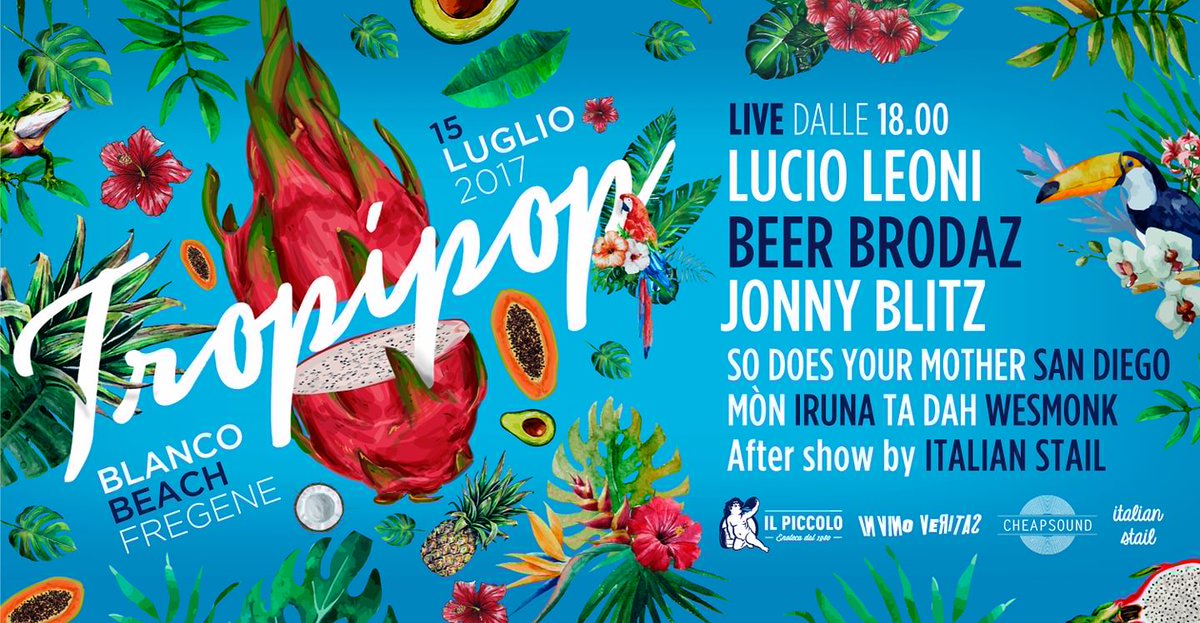 ♫ Tomorrow: Fregene <a href="/blancofregene/">Blanco Beach Club</a>!
#zamatour