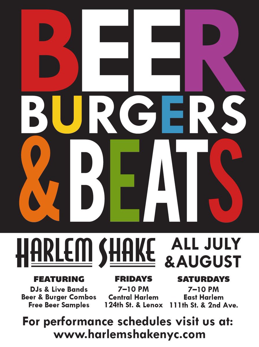harlem shake on twitter grab a burger beer and listen to some