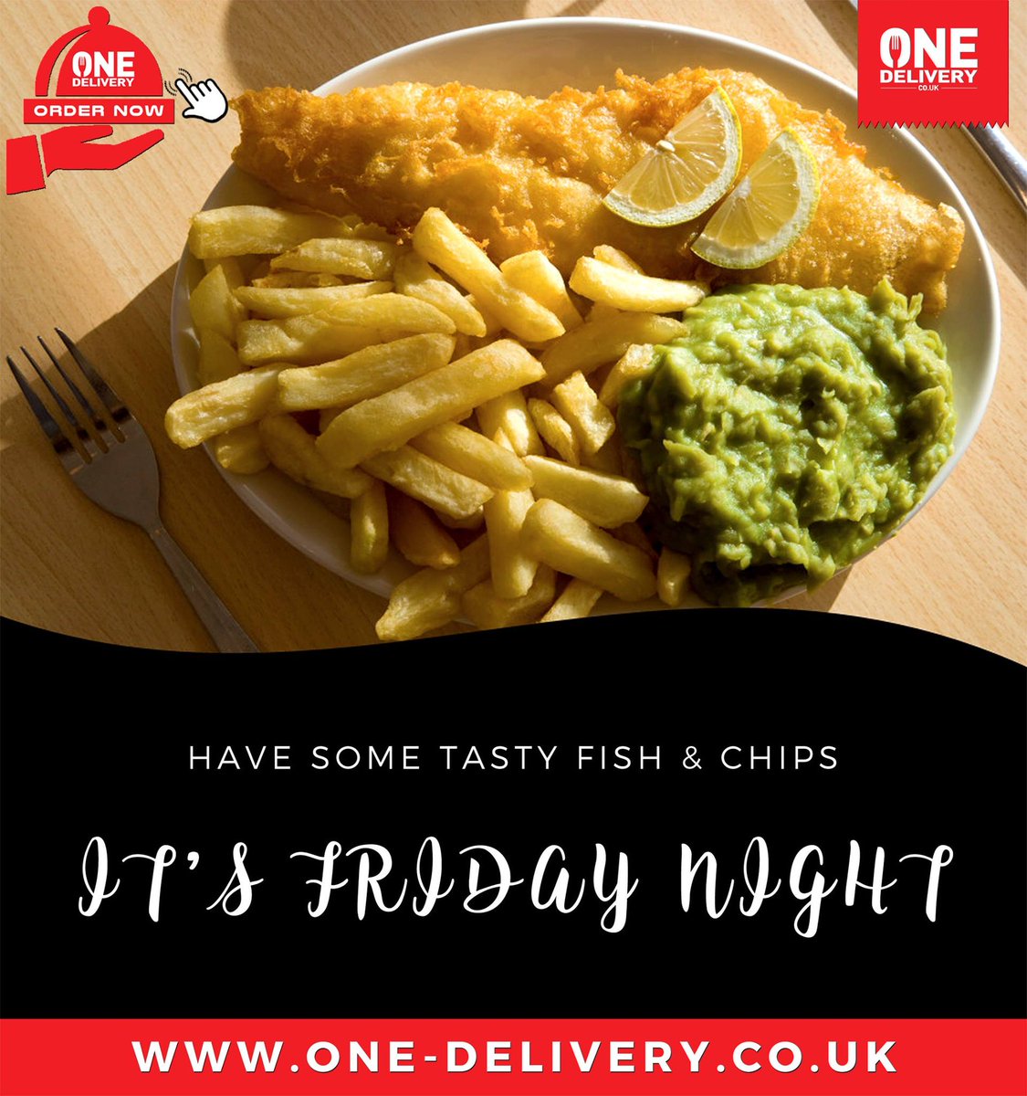 OneDAylesbury's tweet image. Nothing like fish &amp;amp; chips on a Friday!!

Order now @ one-delivery.co.uk

#fishandchips #Aylesbury #OneDelivery