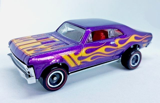 hot wheels 68 chevy nova super treasure hunt