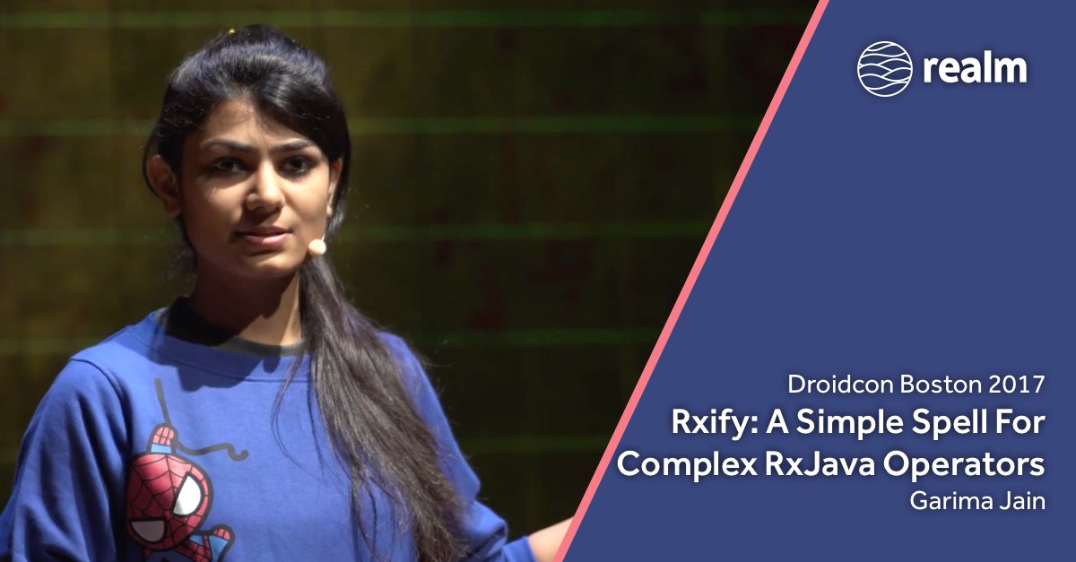 realm's tweet photo. Still not convinced it's time to #Rxify? @ragdroid gives you everything you need to know about #RxJava Operators.
https://t.co/pnUxdZb4Dd https://t.co/tg1LuHKst4
