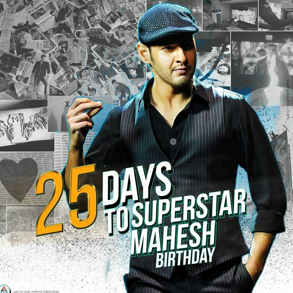 Wishing Advance Happy Birthday to
Super Star 25  Days To Superstar Birthday 