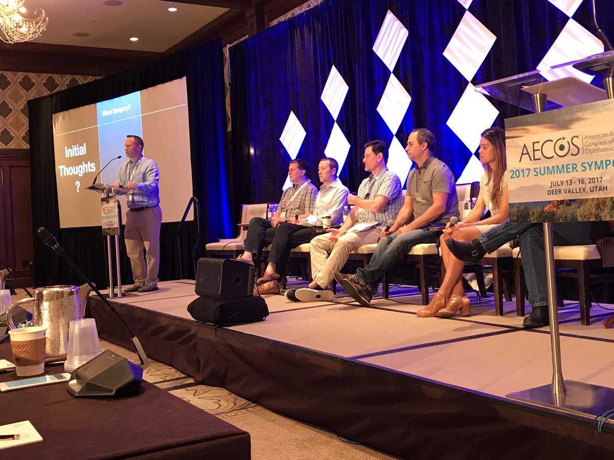 gordonbethwaite's tweet image. Brandon Ayres, MD - Fuchs Px may see great in office, but suffer significant #contrastsensitivity loss in sunlight due to guttata #AECOSDV