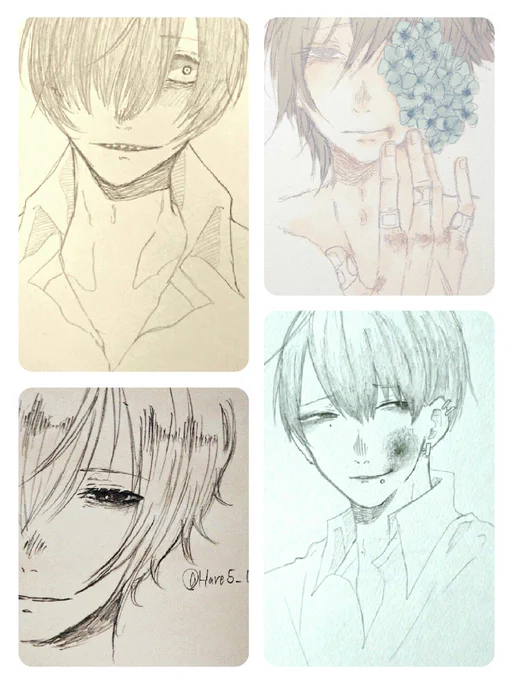 #夏の創作クラスタフォロー祭り #絵描きさんと繋がりたい だいぶ溜まっていたので一気に投下。女の子が苦手なのでオスばっか描いてます。性癖多め、基本アナログです。RTやらファボやらで巡回します。よろしければ仲良くしてください 