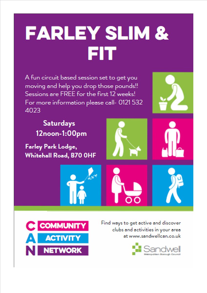 TiptonCAN's tweet photo. come along to this great session on Saturday! Drop some pounds and have fun! https://t.co/y2biaR2fAg