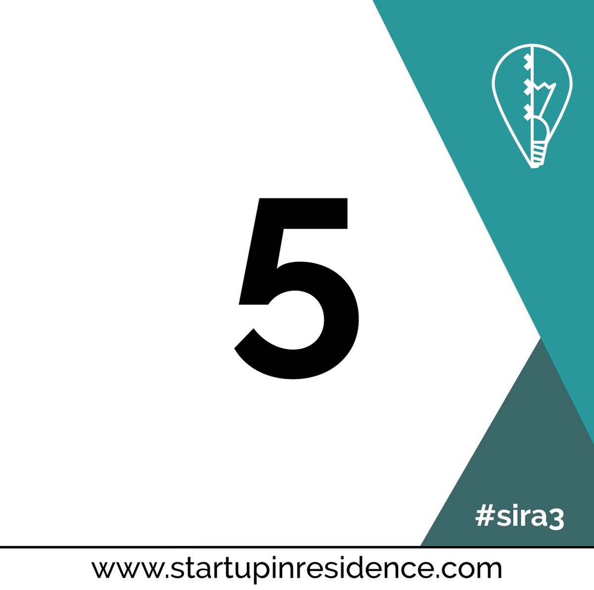 5 days to go! Wednesday 19 July 2017 12 p.m. we'll be announcing the new social issues for the 3.0 Programme! #sira3 #startups #ams